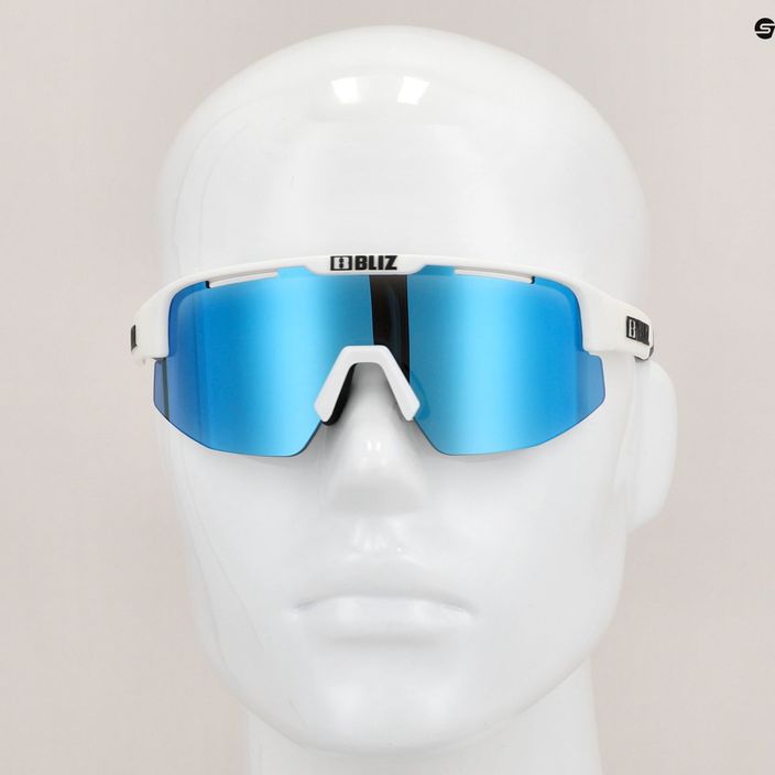 Bliz Matrix Small S3 matt white / smoke blue multi 52907-03 cycling glasses 7