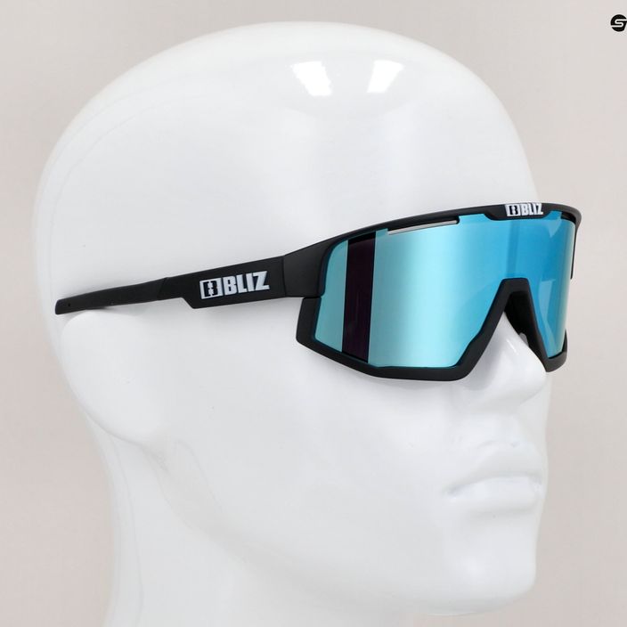 Bliz Fusion S3 matt black / smoke blue multi 52105-10 cycling glasses 8
