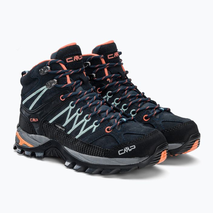 Women's trekking boots CMP Rigel Mid black and navy blue 3Q12946 4