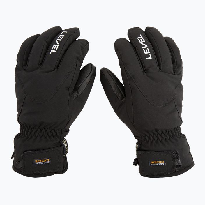 Men's ski gloves Level Alpine black 3343 3