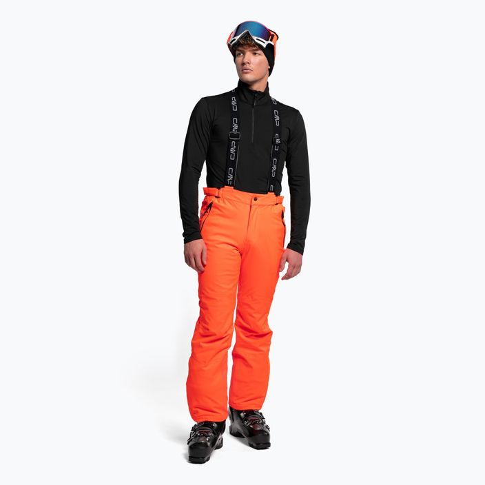 CMP men's ski trousers orange 3W17397N/C645