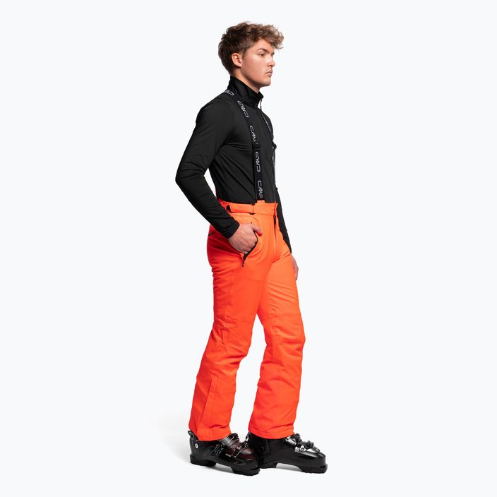 CMP men's ski trousers orange 3W17397N/C645 2
