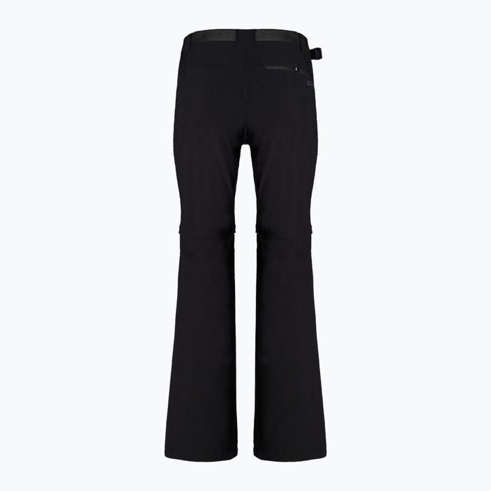 Men's CMP Zip Off trekking trousers black 3T51647/U901 2