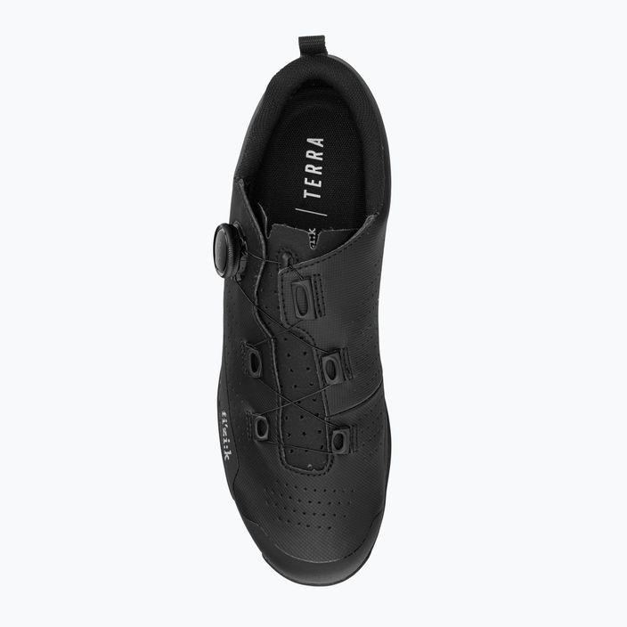 Men's MTB cycling shoes Fizik Terra Atlas black TEX5BPR1K1010 5