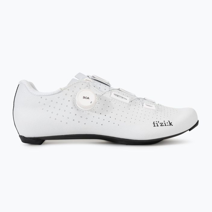 Men's road shoes Fizik Tempo Decos Carbon white/white 2