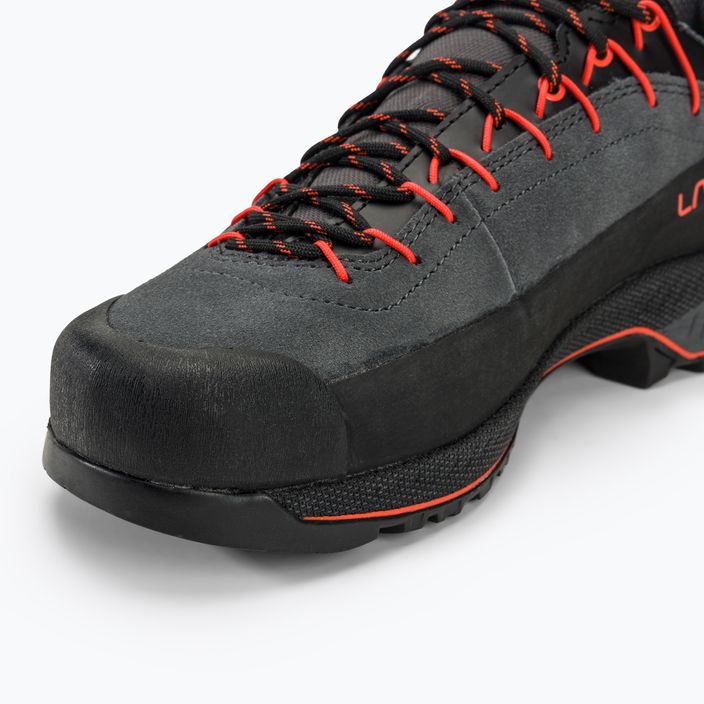 Men's La Sportiva TX4 Evo GTX carbon/cherry tomato approach shoe 7