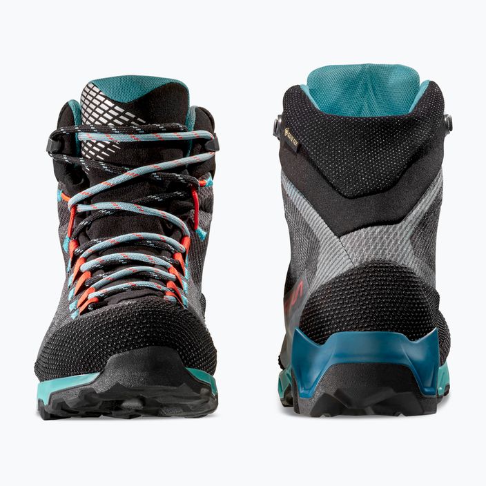 Women's trekking boots La Sportiva Aequilibrium Hike GTX carbon/everglade 11