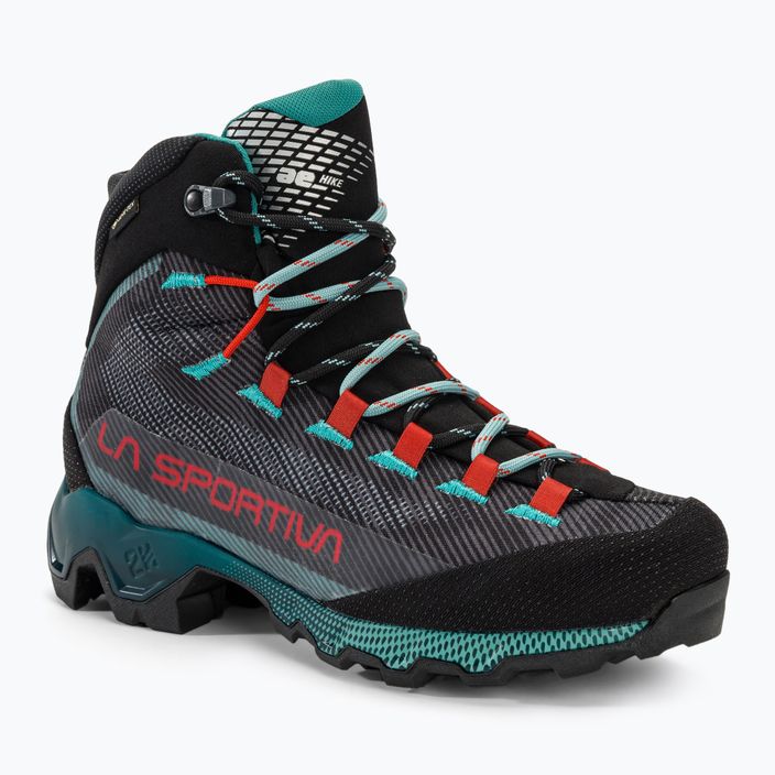 Women's trekking boots La Sportiva Aequilibrium Hike GTX carbon/everglade