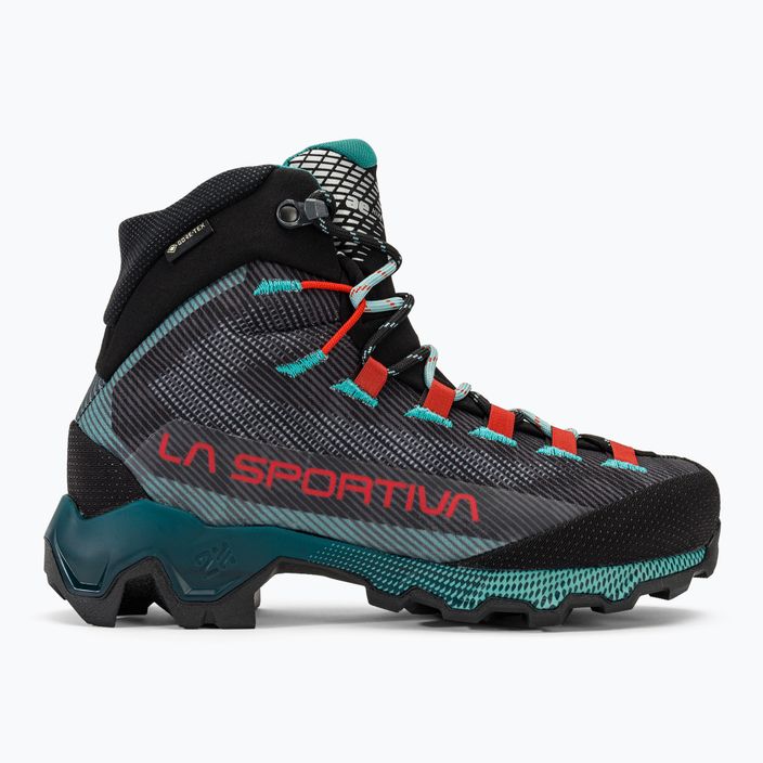 Women's trekking boots La Sportiva Aequilibrium Hike GTX carbon/everglade 2