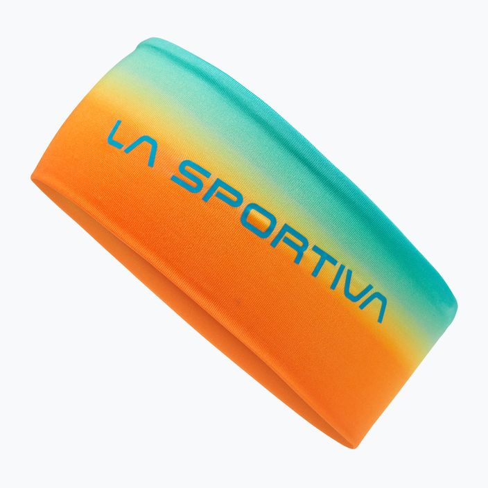 La Sportiva Fade Headband tropic blue/cherry tomato