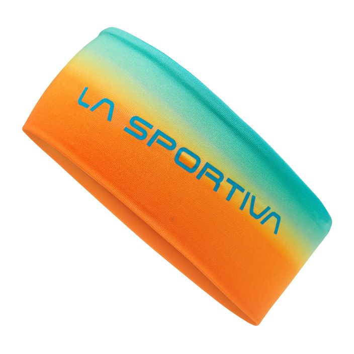 La Sportiva Fade Headband tropic blue/cherry tomato 2