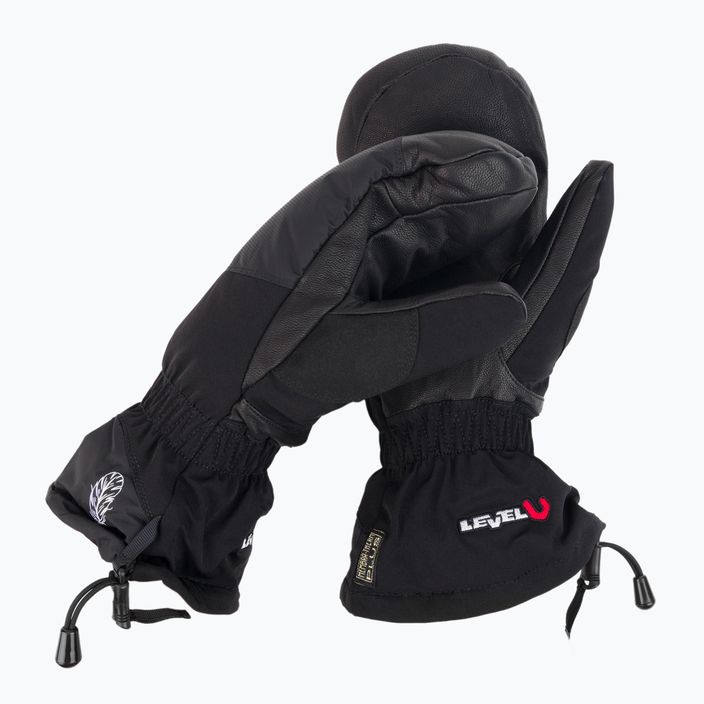 Men's snowboarding gloves Level Yeti Mitt black 2085