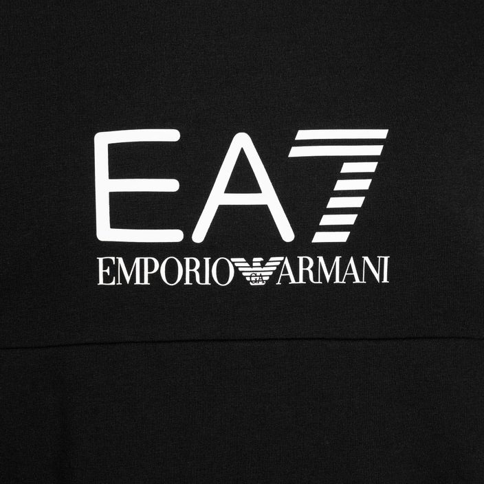 Men's EA7 Emporio Armani Train Summer Block sweatshirt black 3