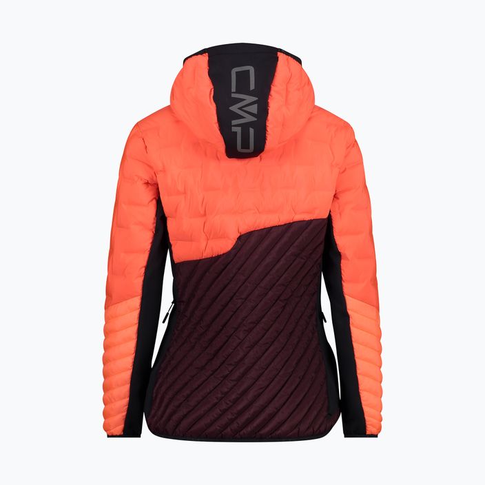 Women's ski jacket 33Z2546/C919 CMP burgundy 6