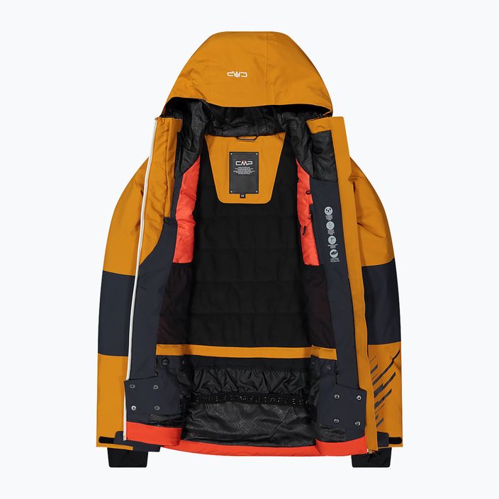Men's CMP 33W0817/C729 zucca ski jacket 10