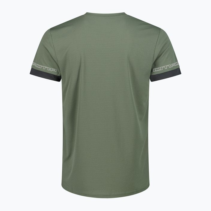 Men's CMP 33N6677 salvia t-shirt 3