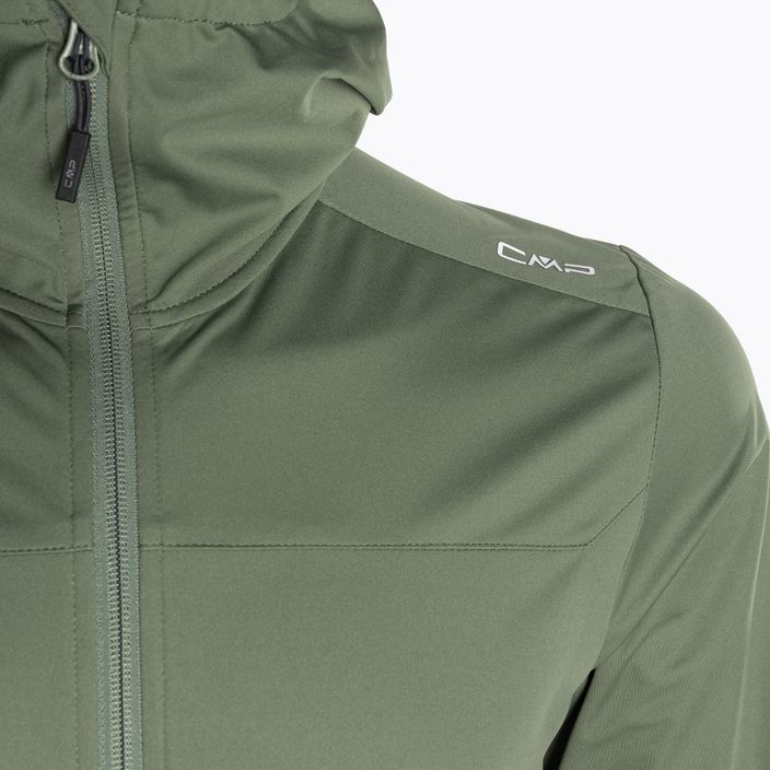 Men's CMF Zip Hood softshell jacket salvia 3