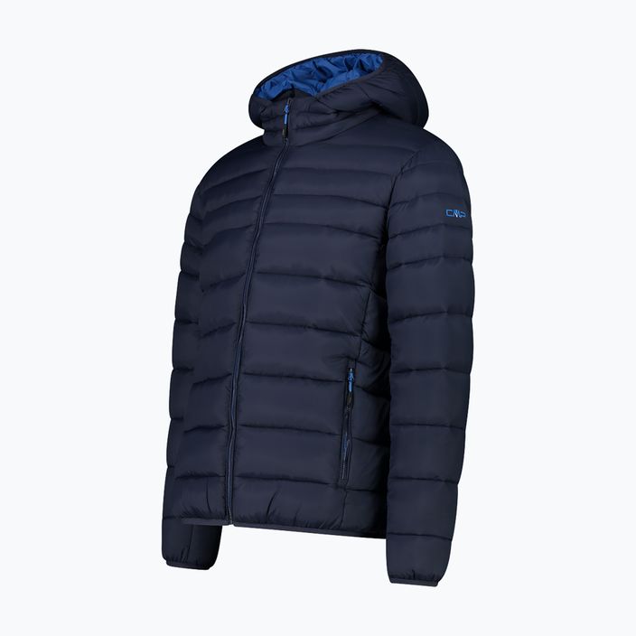 Men's CMP down jacket 34K2807 black/ blue 7