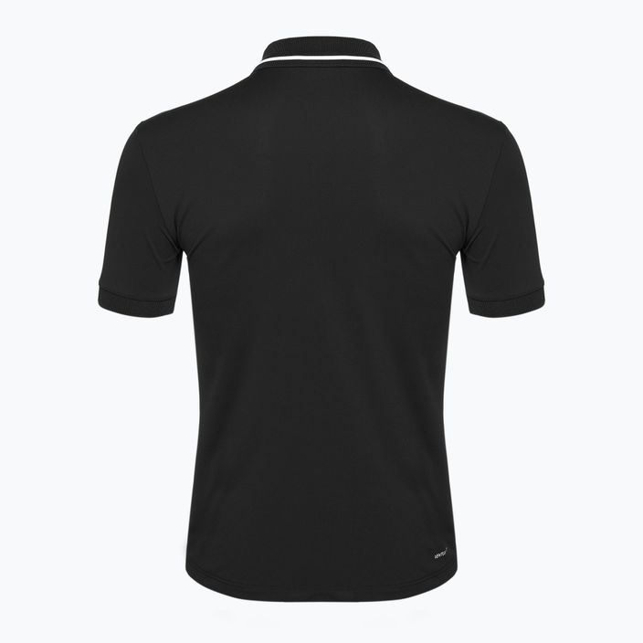 Men's EA7 Emporio Armani Golf Pro Polo black shirt 2