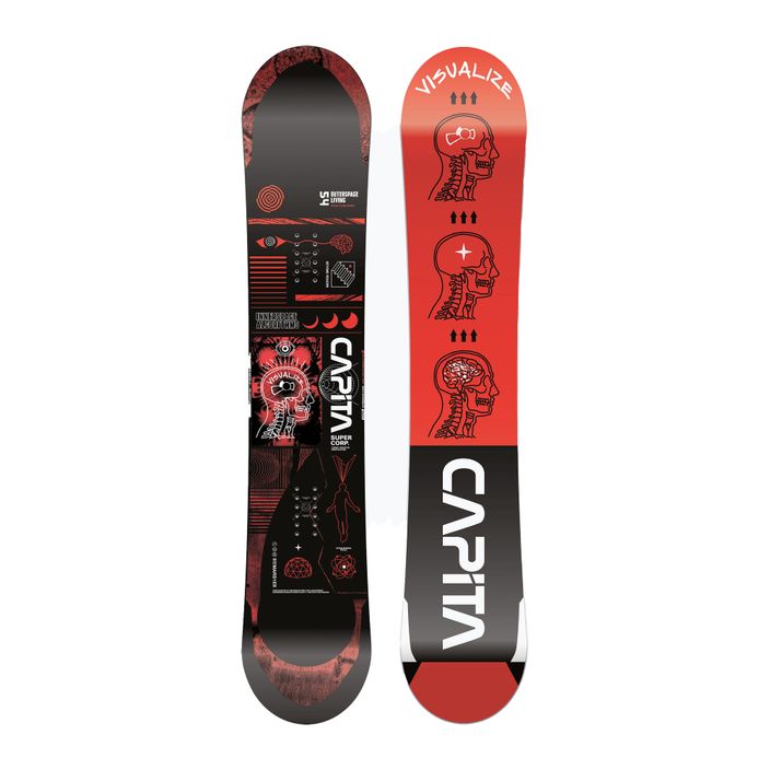 Men's CAPiTA Outerspace Living snowboard red 1211121/154 2