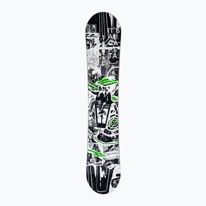Men's CAPiTA Scott Stevens Pro snowboard black/white 1211127/153 3