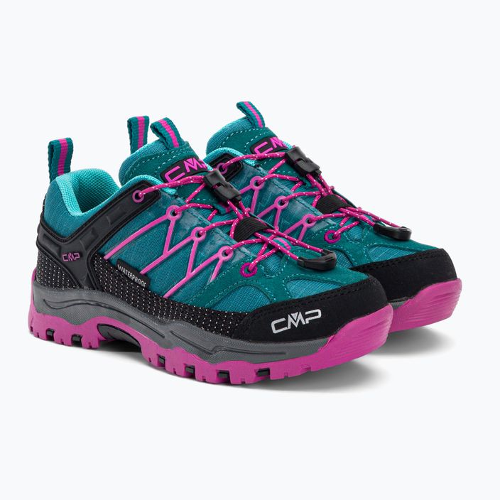 CMP children's trekking boots Rigel Low Wp blue 3Q54554/24EL 4