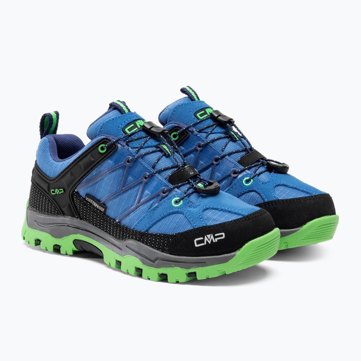 CMP Rigel Low light blue children's trekking boots 4