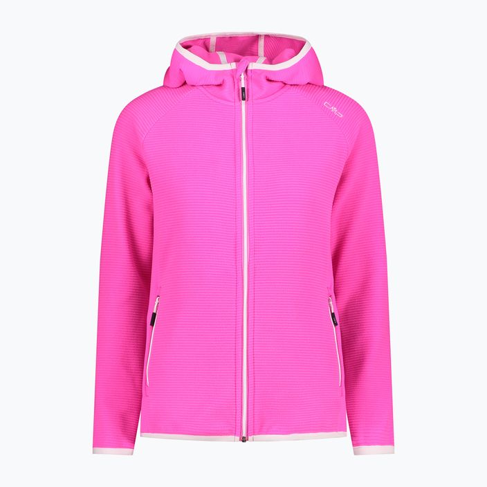 CMP women's fleece sweatshirt pink 32G5906/H924
