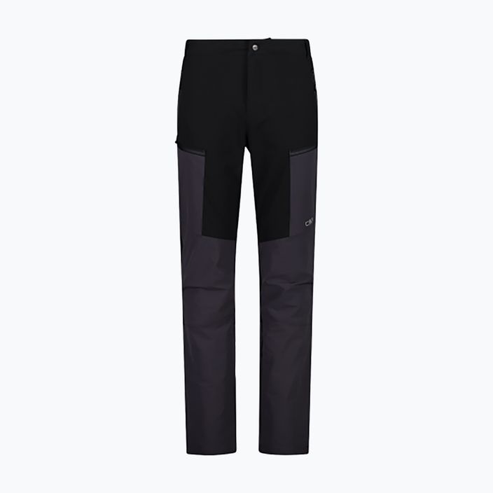 CMP men's grey/black trekking trousers 32T6667/U901 5