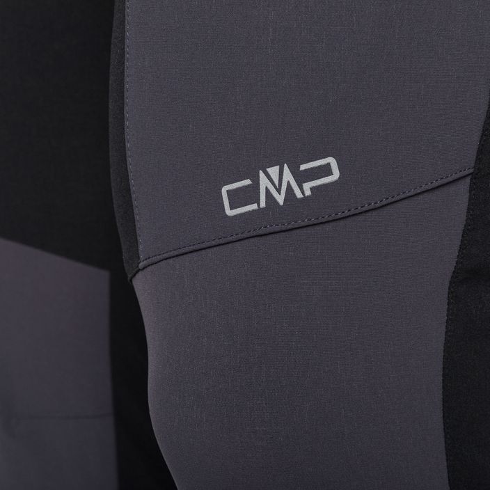 CMP men's grey/black trekking trousers 32T6667/U901 4