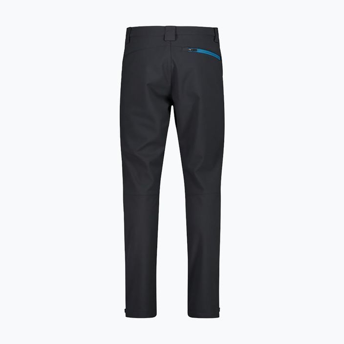 Men's CMP softshell trousers dark grey 30A1477/28UM 3