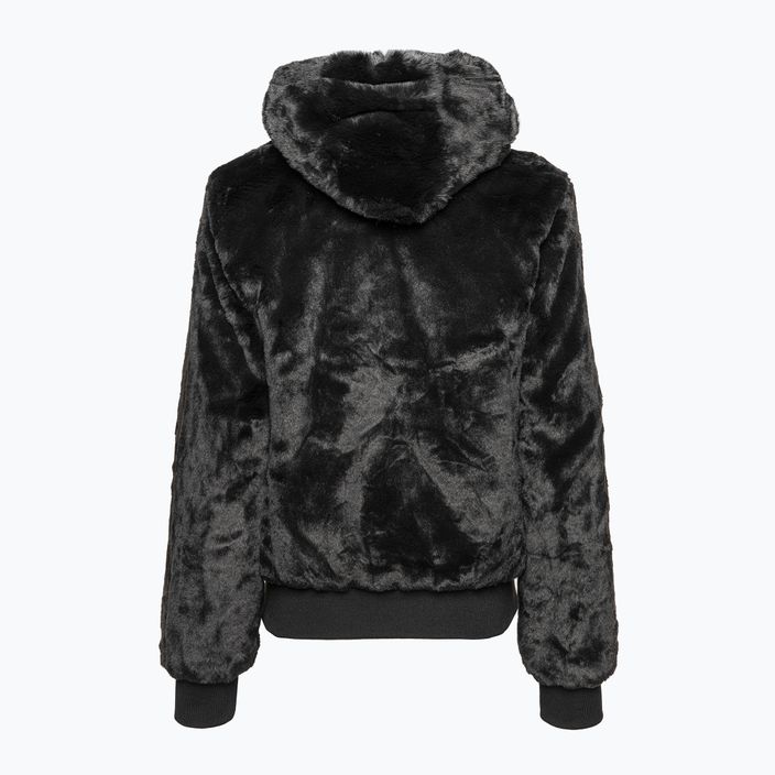 Women's CMP Fix Hood fur jacket black 32K0316/U901 2