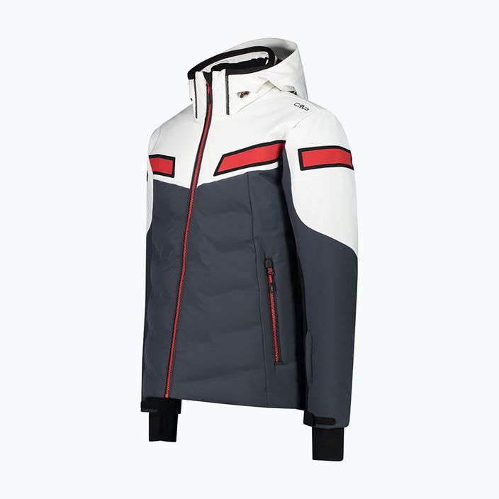 CMP men's ski jacket 32W0137 white/grey 32W0137/U911 2