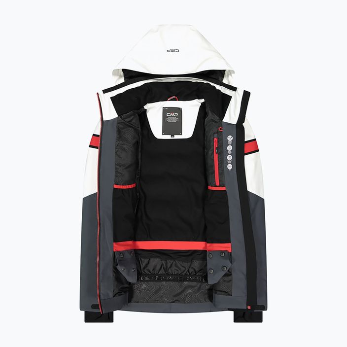 CMP men's ski jacket 32W0137 white/grey 32W0137/U911 4