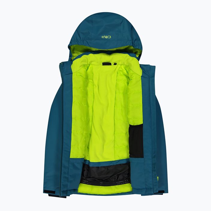 CMP children's ski jacket green 39W1924 9