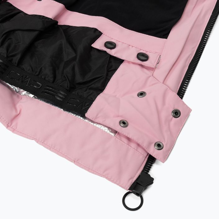 Women's CMP Fix Hood Ski Jacket Pink 32W0266 5