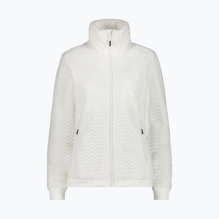CMP women's fleece sweatshirt white 32P1956/A143 8