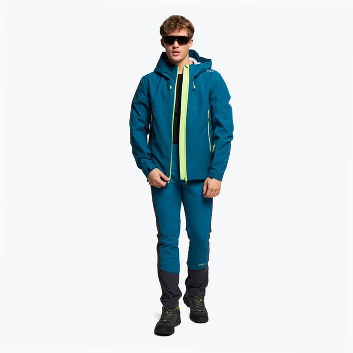 Men's CMP 31Z2187 turquoise skit jacket 31Z2187/M916 2