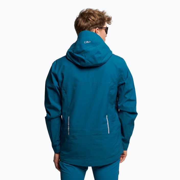 Men's CMP 31Z2187 turquoise skit jacket 31Z2187/M916 4