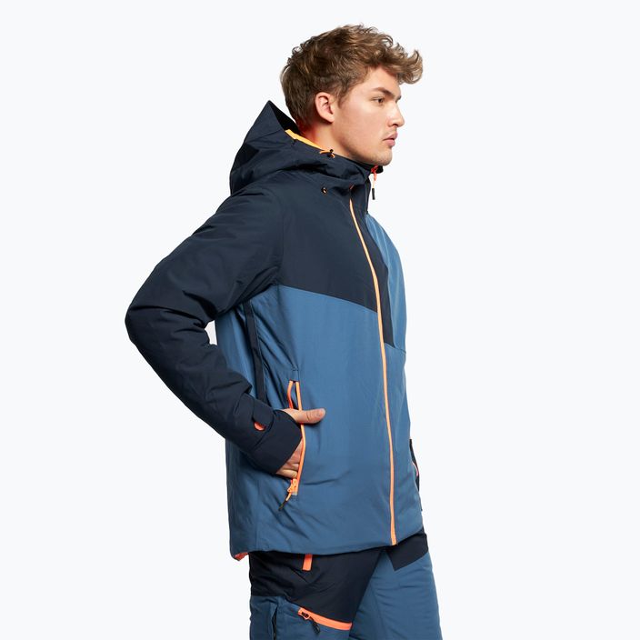 Men's CMP blue and navy ski jacket 32Z3007 3