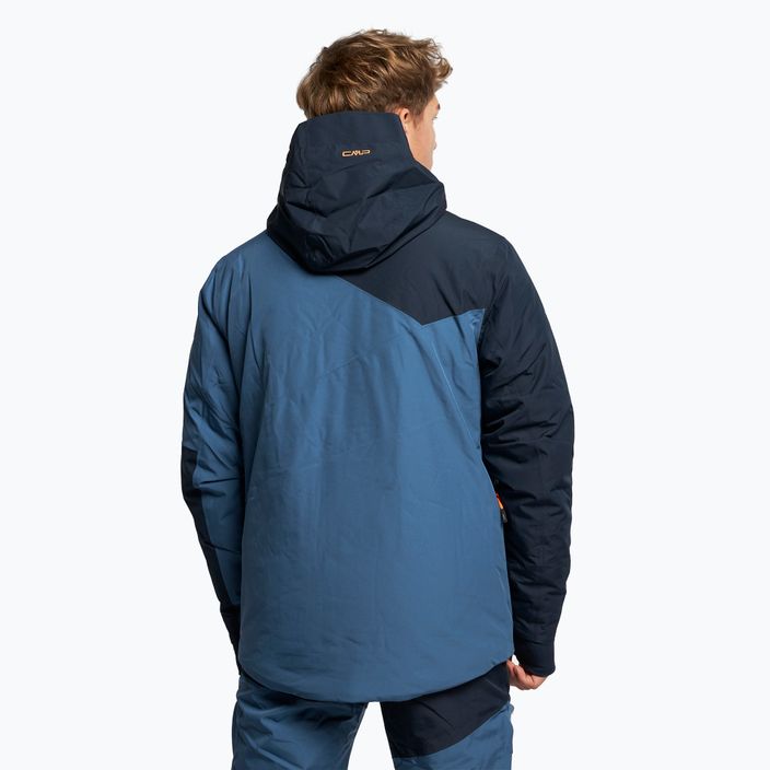 Men's CMP blue and navy ski jacket 32Z3007 4