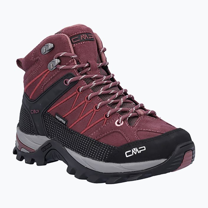 CMP women's trekking boots Rigel Mid Wp maroon 3Q12946/H910 11