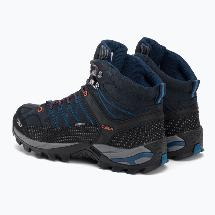 Men's trekking boots CMP Rigel Mid Wp navy blue 3Q12947/27NM 3