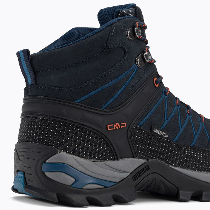 Men's trekking boots CMP Rigel Mid Wp navy blue 3Q12947/27NM 8