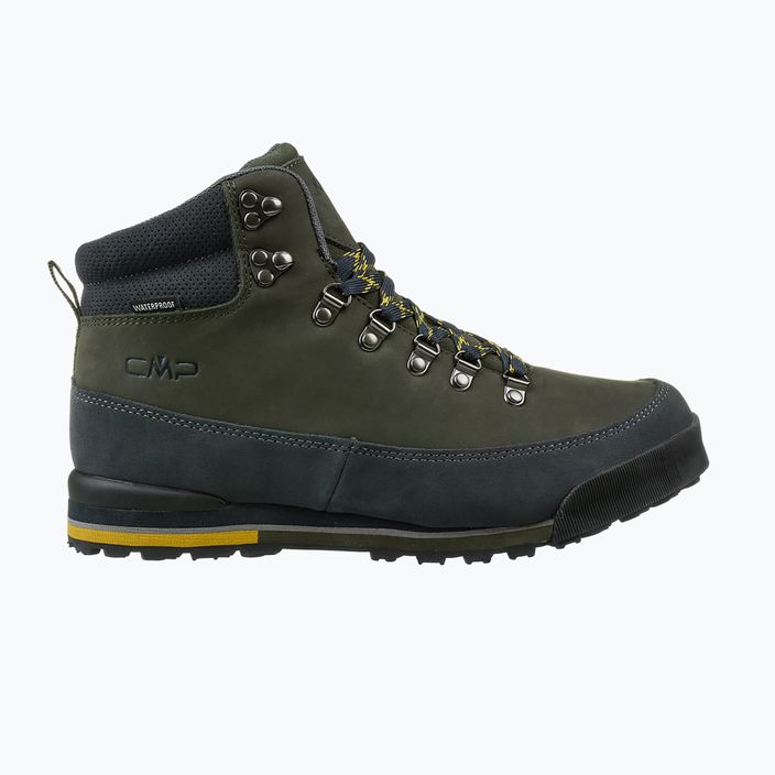 Men's trekking boots CMP Heka Wp green 3Q49557 12