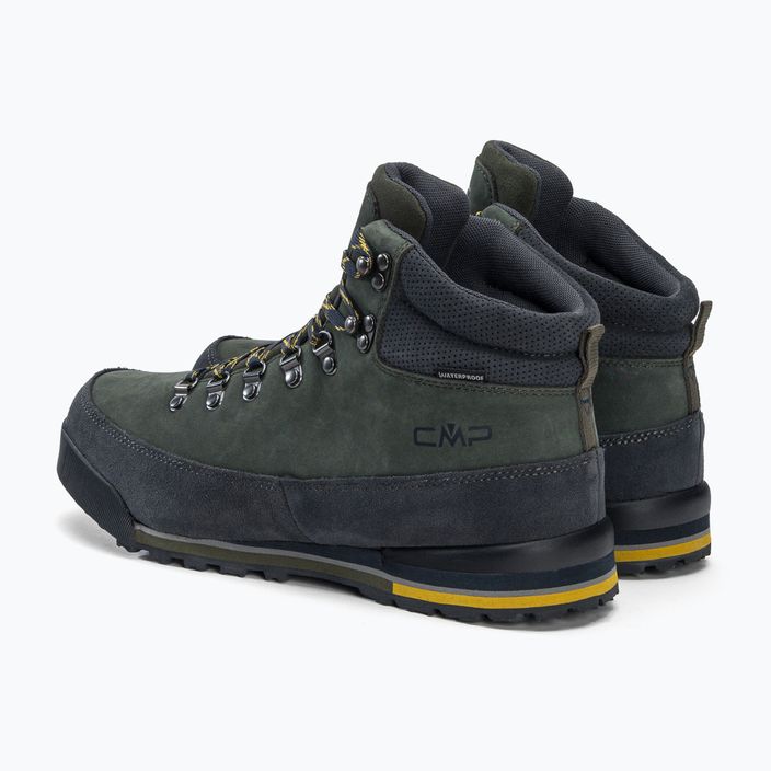 Men's trekking boots CMP Heka Wp green 3Q49557 3