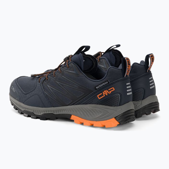 Men's trekking boots CMP Atik Wp Fast blue/f.orange 3