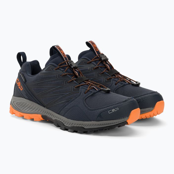 Men's trekking boots CMP Atik Wp Fast blue/f.orange 4