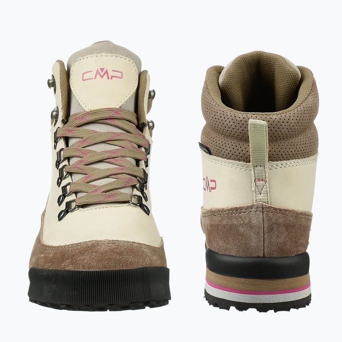 Women's trekking boots CMP Heka Wp white 3Q49556 15