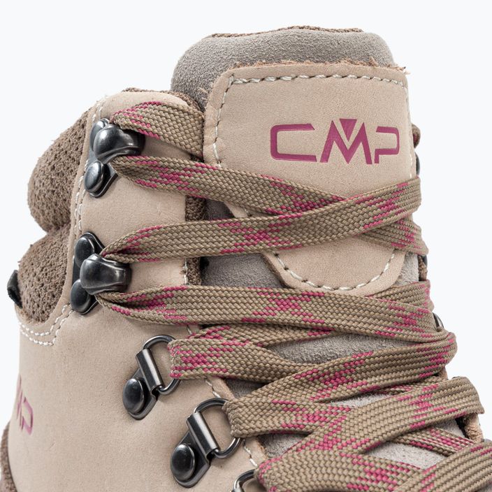 Women's trekking boots CMP Heka Wp white 3Q49556 10